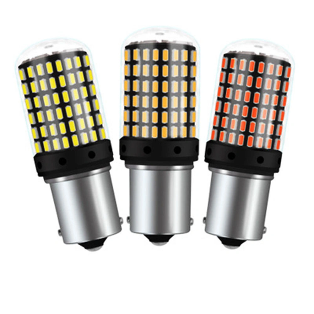 1X 3014 144SMD LED Car Bus 1156 5W LED Bulbs for Tail/Reverse/Turn/Stop Signal Light