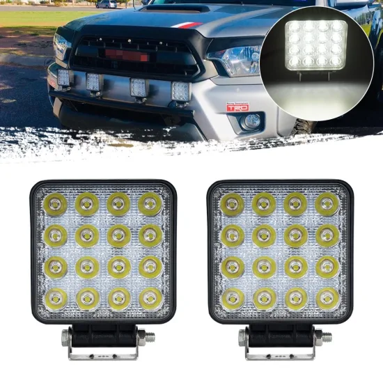 48W Carro Caminhão Offroad Auto Moto Acessórios Farol de LED Luz de Trabalho de LED (GF-016Z03)