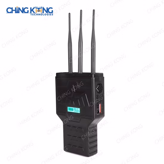 6 W alta potência 3 bandas 40 metros portátil Bluetooth Wi-Fi bloqueador de sinal