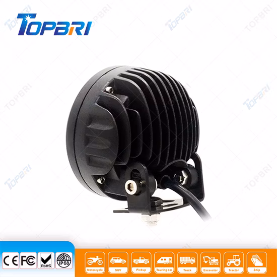 LEDs CREE de 18 W e 3,5 polegadas Luzes de trabalho LED agrícolas para caminhões