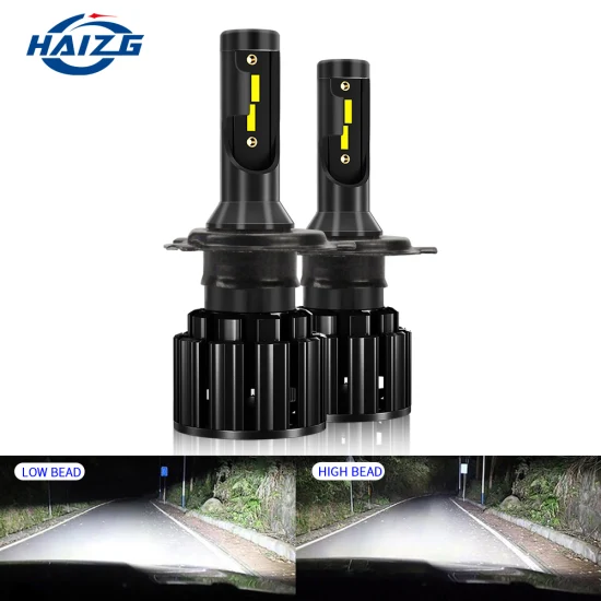 Haizg LED H7/H4 HID luz de neblina automática para caminhão luz de trabalho H3/H11 para carro farol de LED 9005 9006 luz de LED