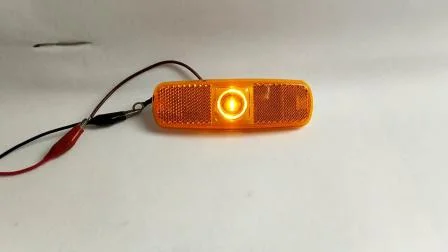 Lâmpada marcadora lateral LED Lâmpada de reboque de caminhão