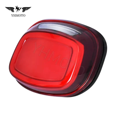 Para harley touring softail dyna sportster xl flhc flhtcu peças da motocicleta freio traseiro luz traseira sinal de mudança de direção luz traseira stop led