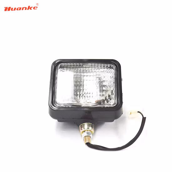 Farol quadrado 12V para empilhadeira Tcm